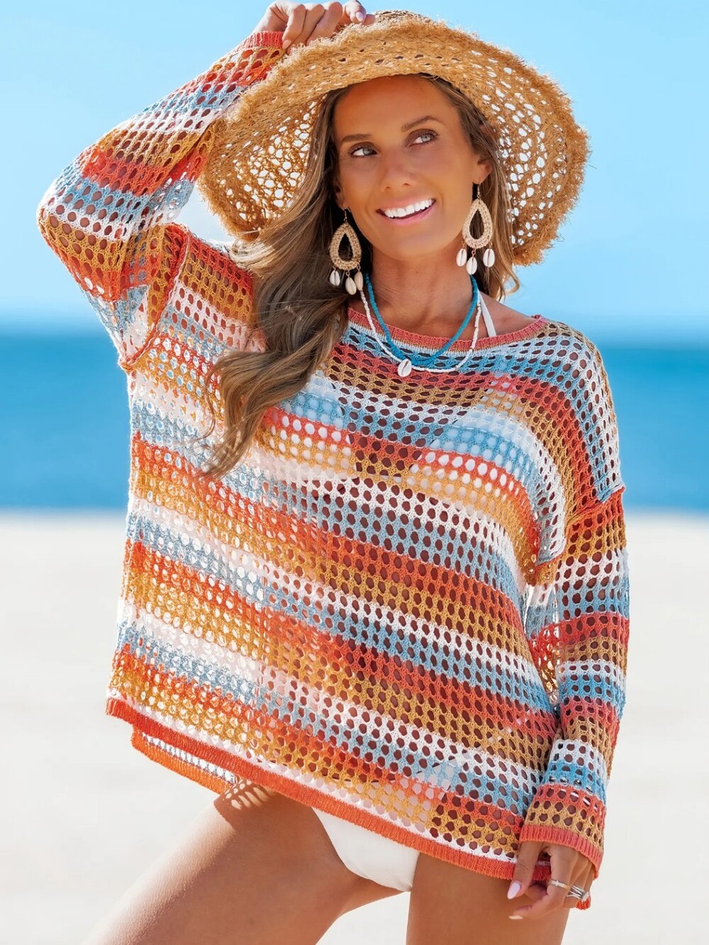 Crochet Cover-Up Top